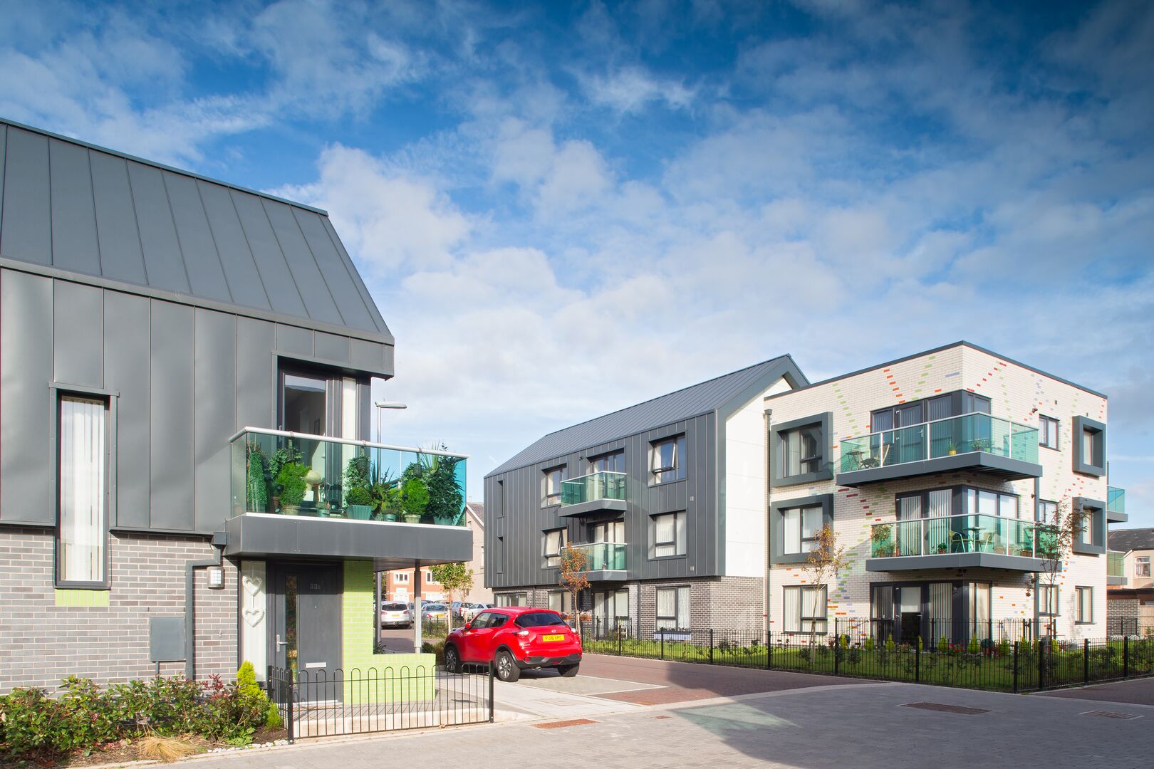 Queen's Park, Blackpool using Colorcoat Urban steel standing seam roof and wall Queen's Park, Blackpool using Colorcoat Urban steel standing seam roof and wall